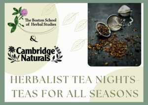 Tea Blending Series with the Boston School of Herbal Studies